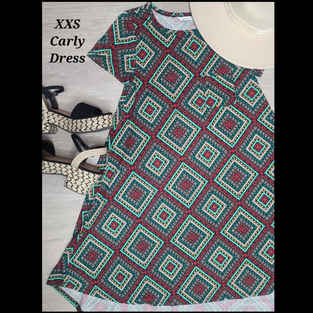 XXS LuLaRoe Carly Dress